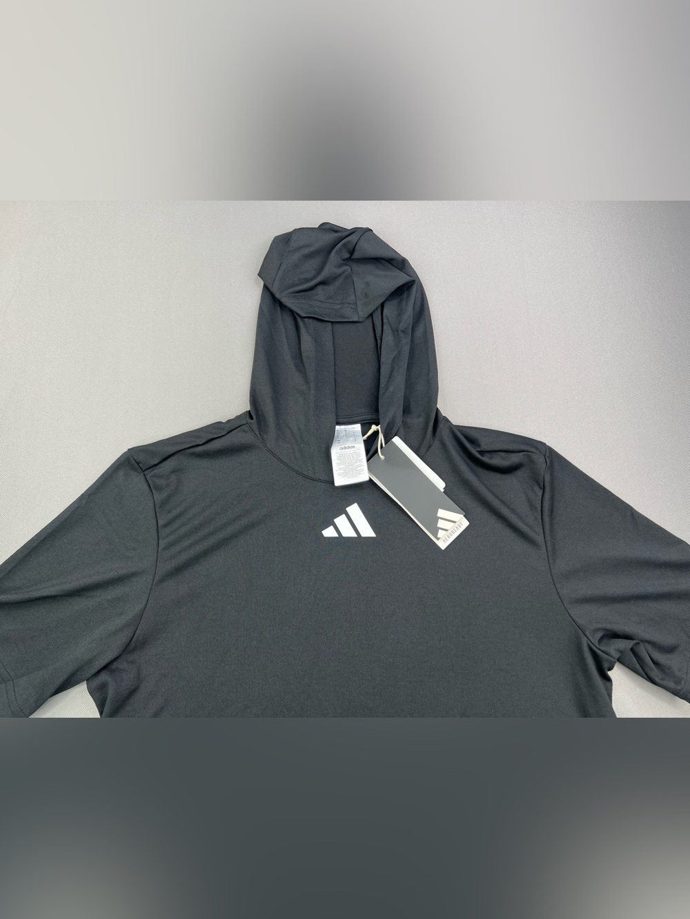 ADIDAS AEROREADY SHORT SLEEVE LIGHTWEIGHT BREATHABLE TRAINING HOODIE D4T